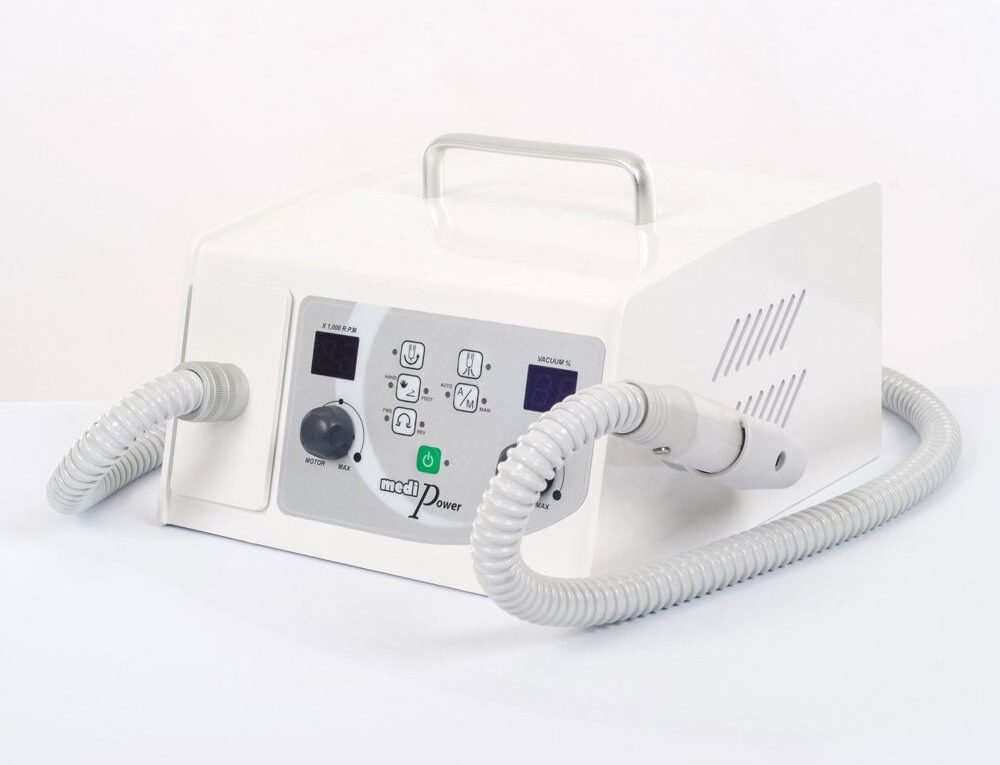 Micromotor podología con aspiracion Saeshin Brillian Medipower